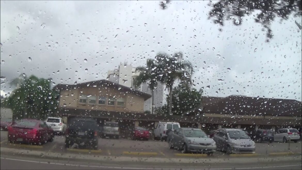 Driving around Downtown Sarasota, FL