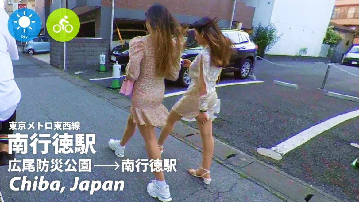 ⁴ᴷ Chiba: Minami Gyotoku Station (南行徳駅) - Japan Walking Tour (May, 2023)