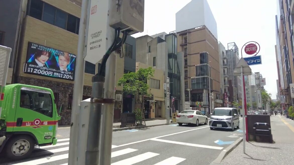 【🇯🇵4K】福岡天神は舞鶴の親不孝通りを歩いて今までの過ちを悔いる【Tenjin in Fukuoka】