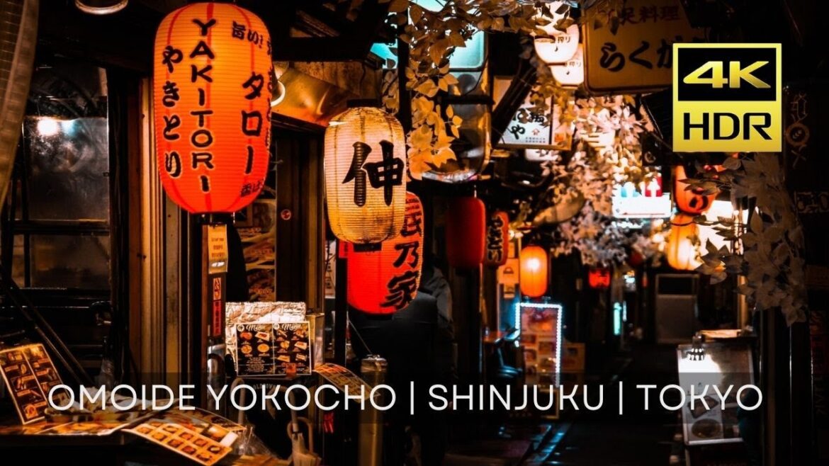 [4K HDR] Omoide Yokocho, Shinjuku | Tokyo