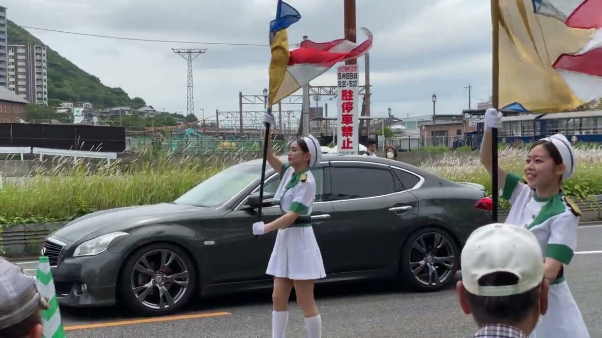 2023 門司みなと祭り パレード 散歩ツアー Moji Minato Festival, walking tour, Fukuoka Japan