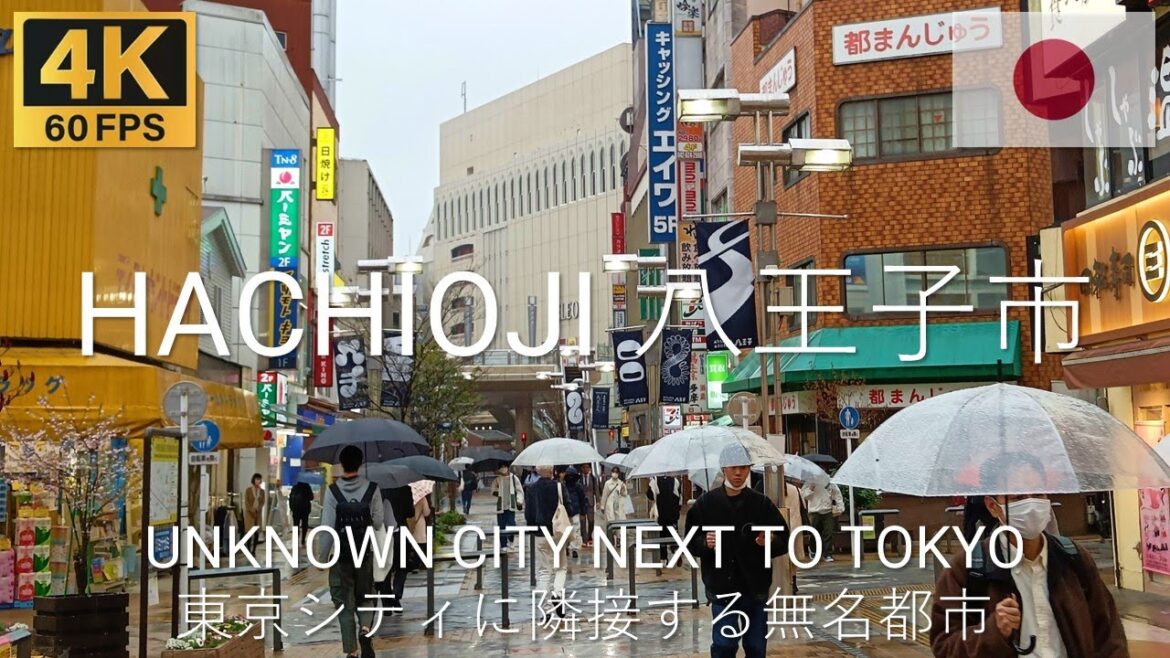 HACHIOJI 八王子市 Japan 🇯🇵 | 2023 | 4K·60p | Rainy Japanese Communter City Tour 雨の日本コミュニケーターシティツアー HACHIOJI 八王子市 Japan 🇯🇵 | 2023 | 4K·60p | Rainy Japanese Communter City Tour 雨の日本コミュニケーターシティツアー