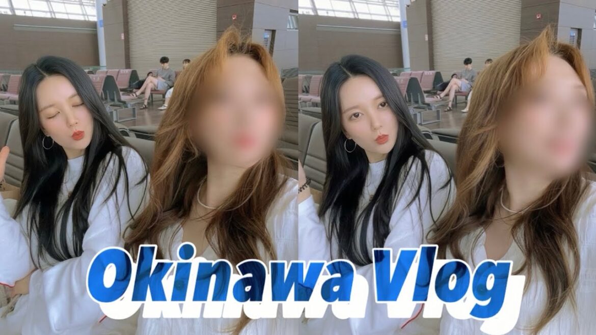 EP1. Okinawa vlog ESFJ와 INTP의 오키니와 즉흥 여행🏝️ [공항에서부터 나미노우에 해수욕장까지] 인천공항 나하공항 아사히바시 아사히가오카 공원 나미노우에 비치