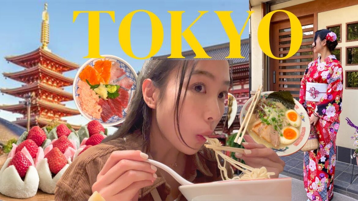 Tokyo Travel Vlog 🇯🇵 | What to DO + Best Spots to EAT 🍜 2023