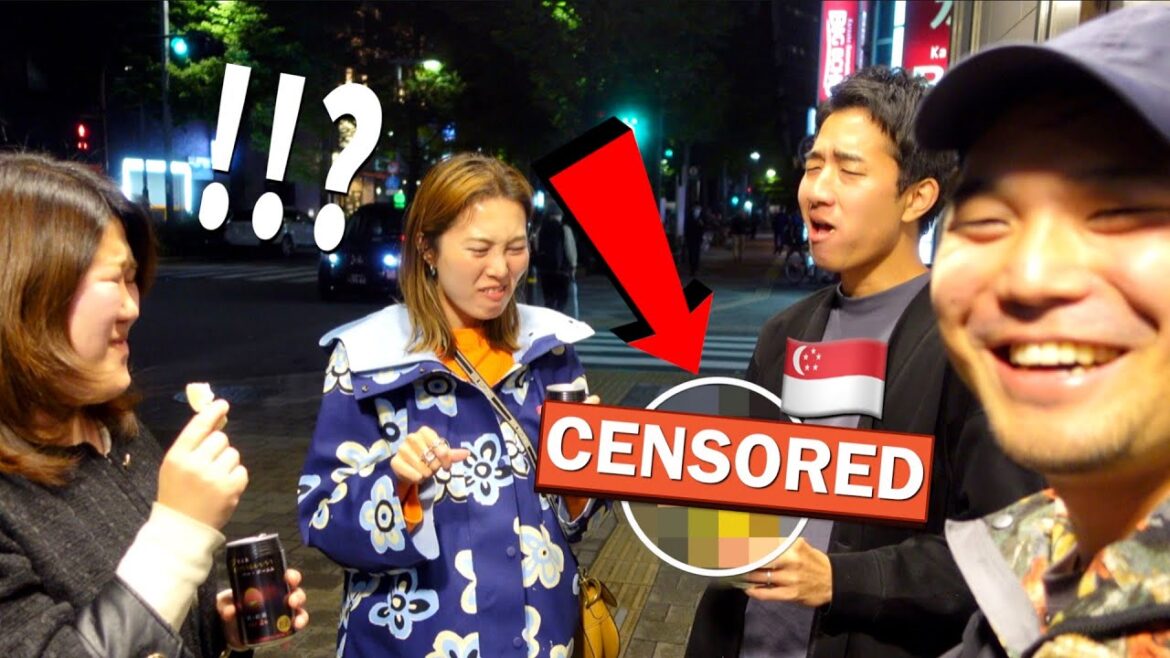Japanese Try Singapore’s CRAZIEST Childhood Snacks..