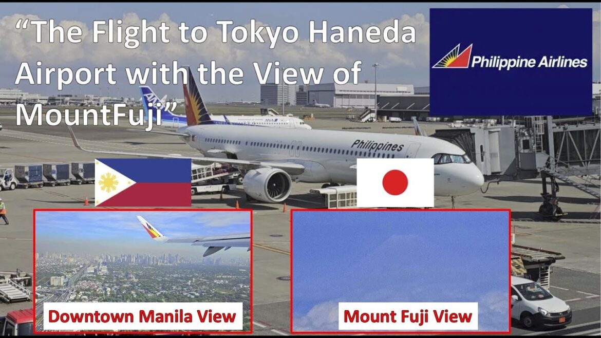 Trip Report - Flight with Mount Fuji View - Philippine Airlines PR422 - Manila to Tokyo Haneda