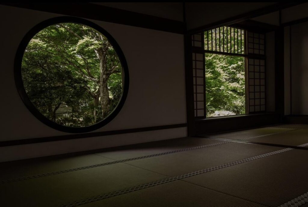 Colors of the different seasons in Japan through the windows of a ...