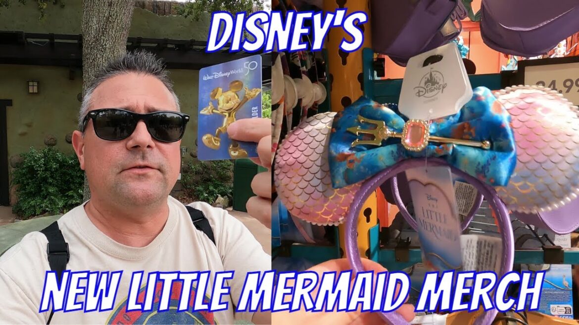 All New Little Mermaid Merch Now Available! Plus Updated Passholder Reservation Policy!!!