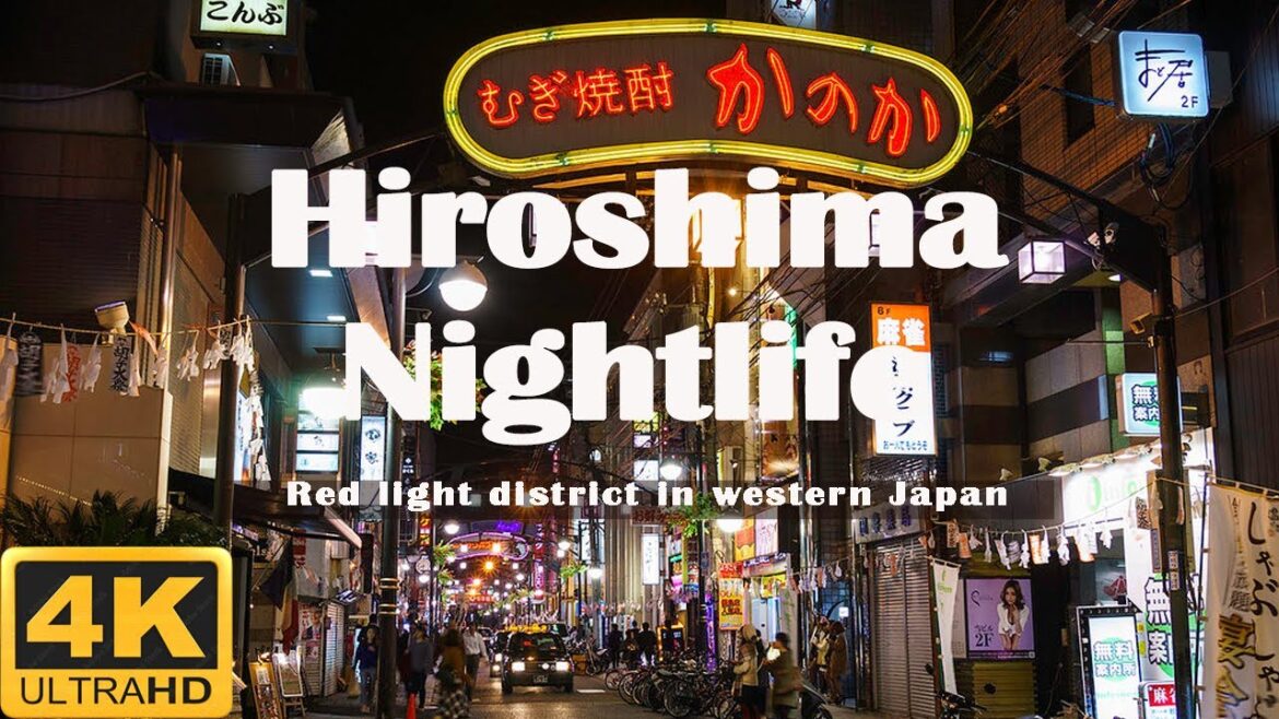 Hiroshima nightlife I Nagarekawa; The red light district in western Japan