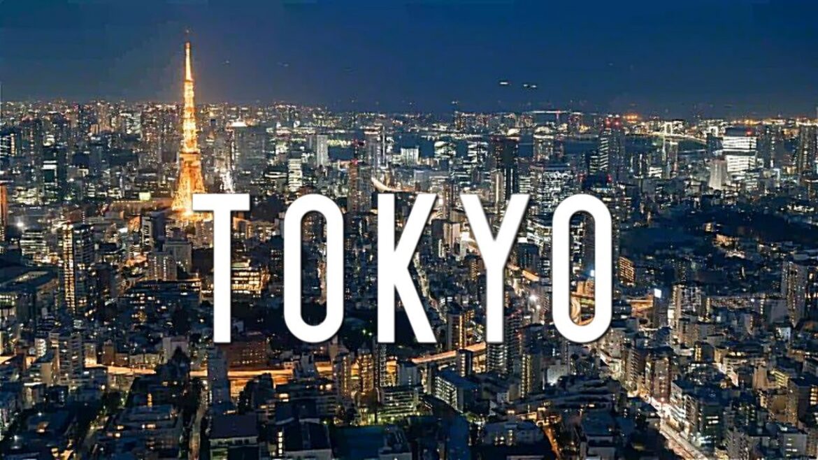 TOKYO, Japan (4K City Tour) Stunning Aerial/Walking Tour/Night/Day 4K Footage