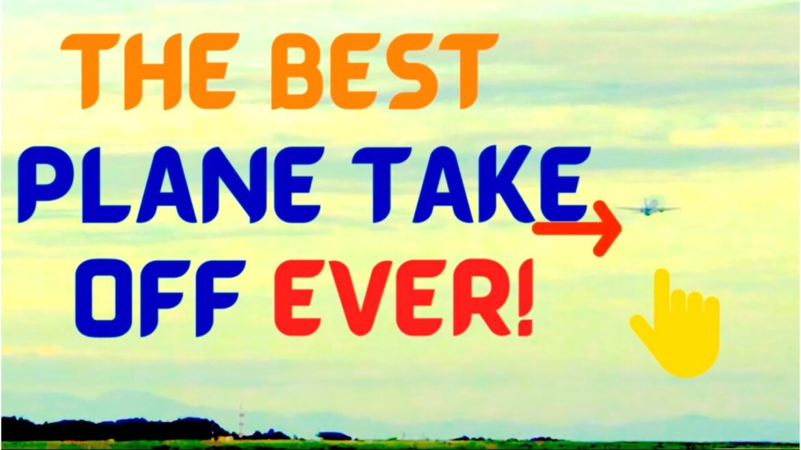 The BEST TAKE OFF EVER! [All Nippon Airways]