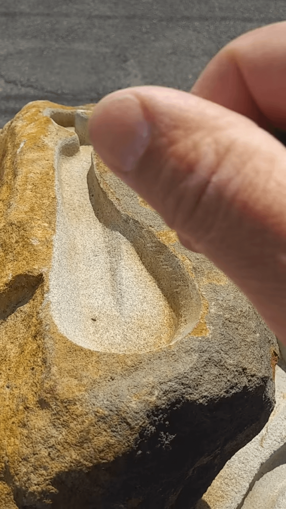 This Stone Carving Made for Marbles by Tsubota Stone Shop Japan