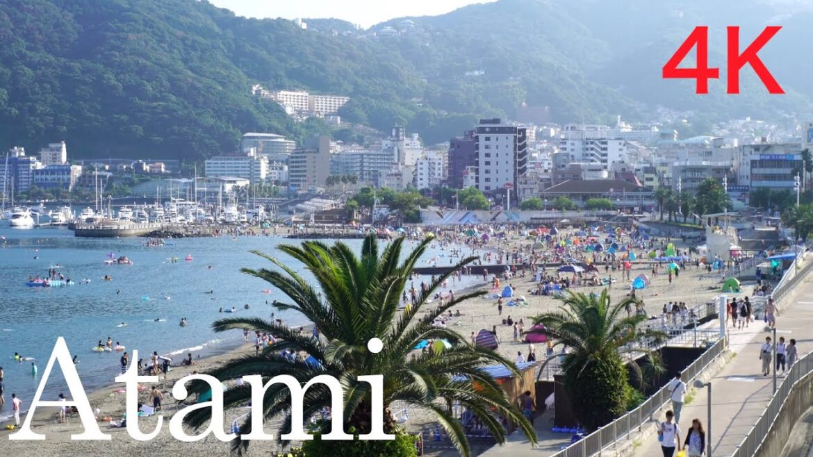 【4K】 日本の情景 「熱海の海と夜景」 / JAPAN Sightseeing  "See of Atami"