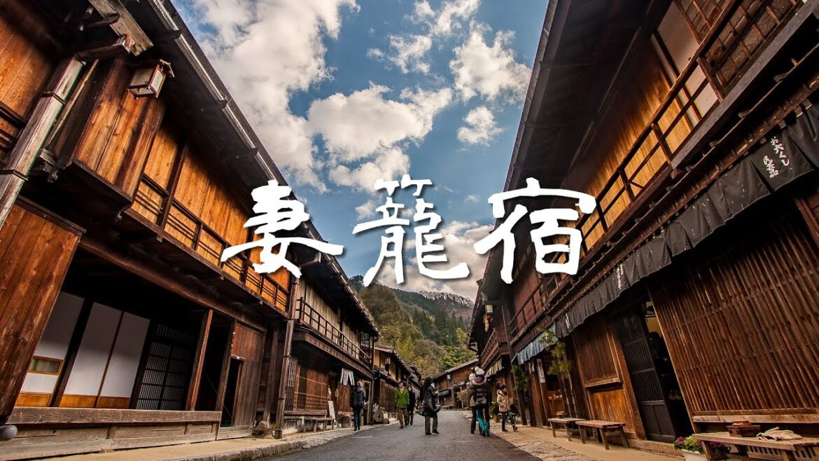 [ 4K UltraHD ] 木曽・中山道  妻籠宿 - Tsumago Juku on the Nakasendo at Kiso  - (shot on Samsung NX1)