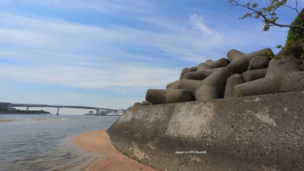 Walk through the neighbourhood seaside area ~ 日本