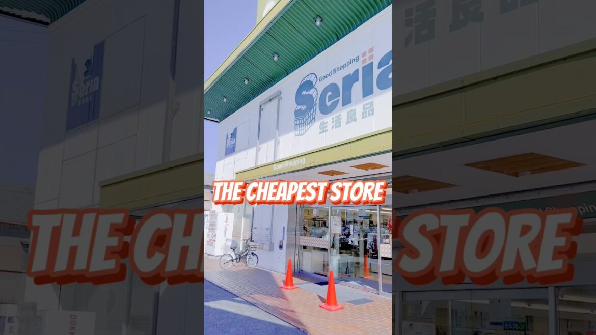 100 yen cheapest store in japan / Seria Shop /snacks home deco/accessories #shortfeed #shorts #japan