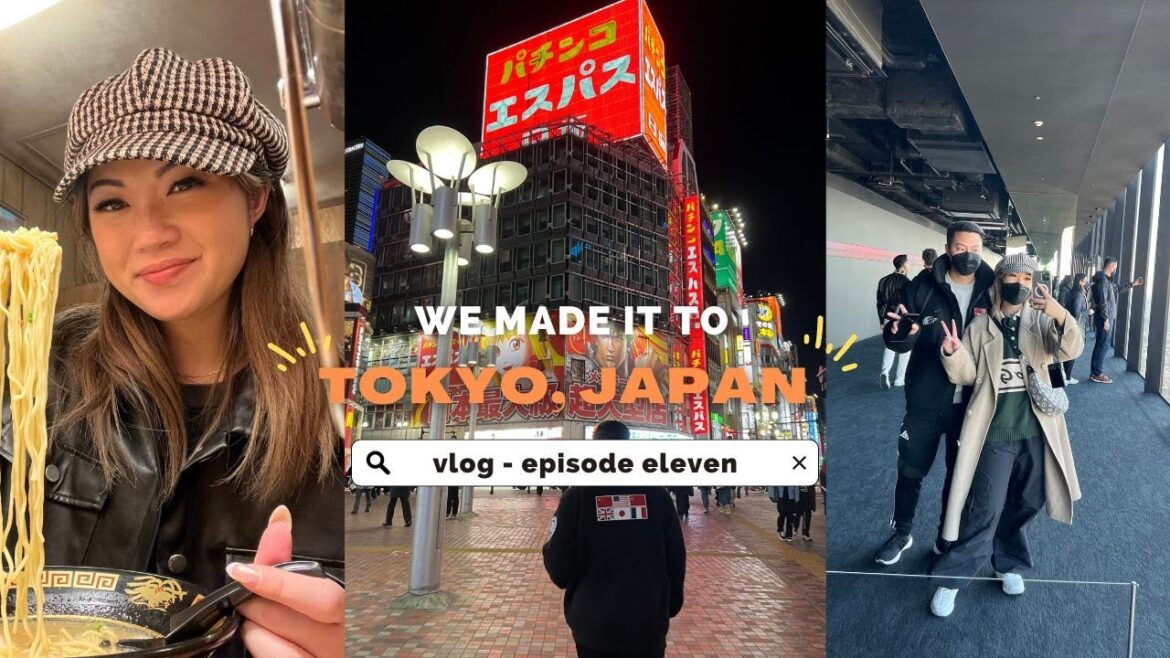 WE ARE IN TOKYO, JAPAN! - feasting at ICHIRAN RAMEN & KURA SUSHI! - Travel Series Ep 11