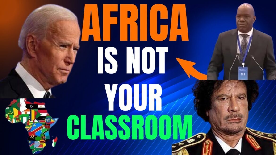 US CAN'T LECTURE AFRICA ON DEMOCRACY, THEY DELETED GADDAFI, SPONSOR COUPS & INTERFERE WITH ELECTIONS