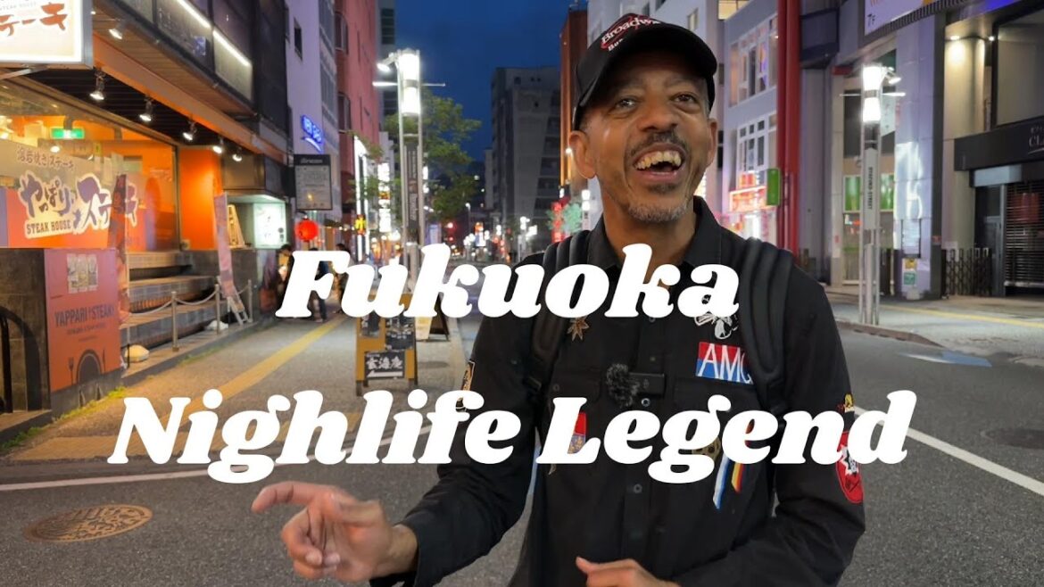 Oyafuko Street Tour with Nightlife Legend Luis Matos in Fukuoka / 福岡の夜の伝説、ルイス・マトスと一緒に大人気の親不孝通りツアー！