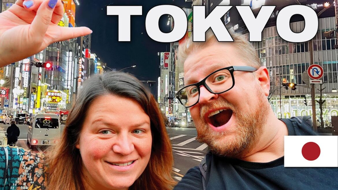 FIRST DAY IN JAPAN (we made it to  Tokyo)