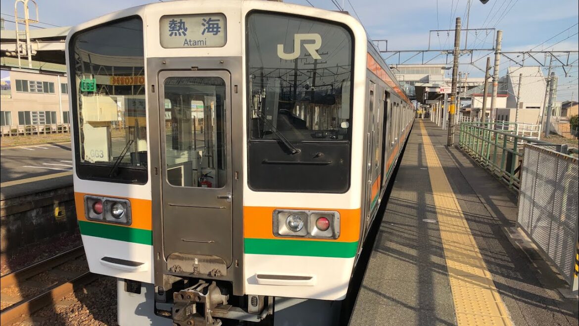 【車窓右側】211系5000番台 東海道線 島田〜熱海