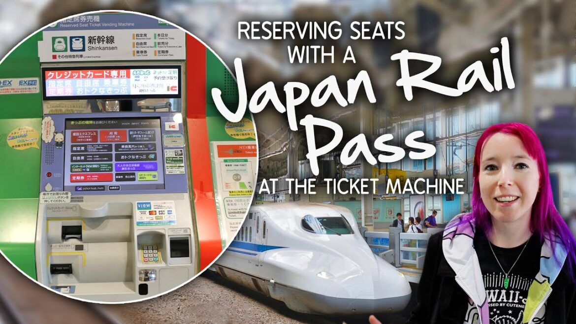How to make Seat Reservations at the Ticket Machine in Japan for the Bullet Train / Shinkansen 2023 How to make Seat Reservations at the Ticket Machine in Japan for the Bullet Train / Shinkansen 2023