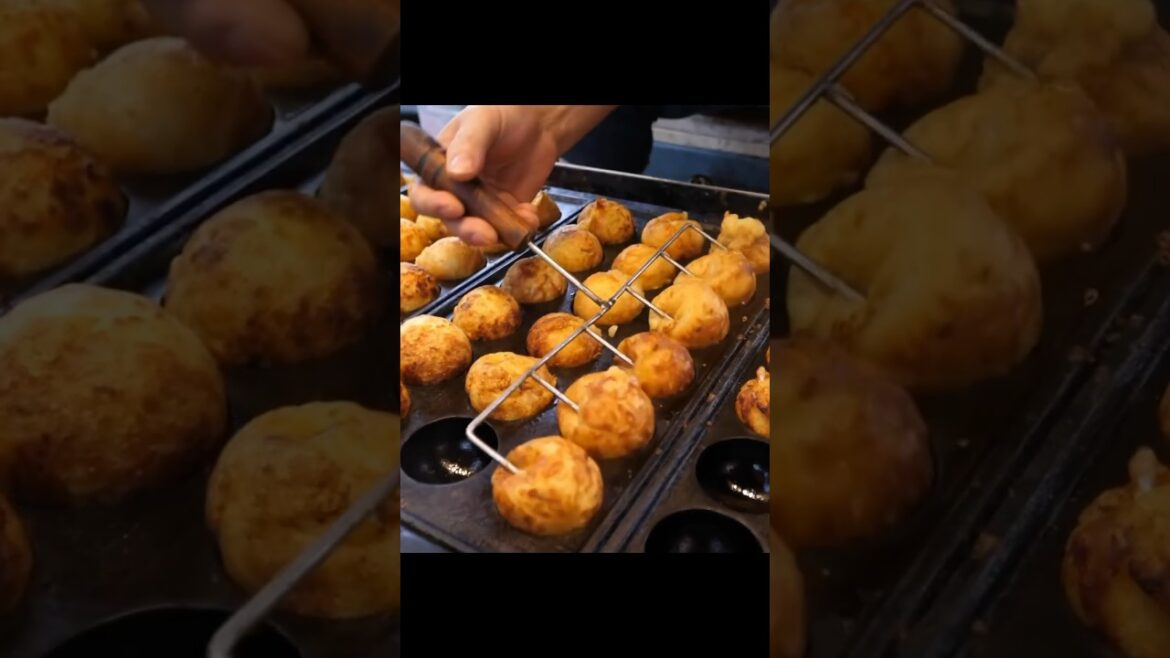 일본에서 견학오는? 미친 스피드 문어빵 달인