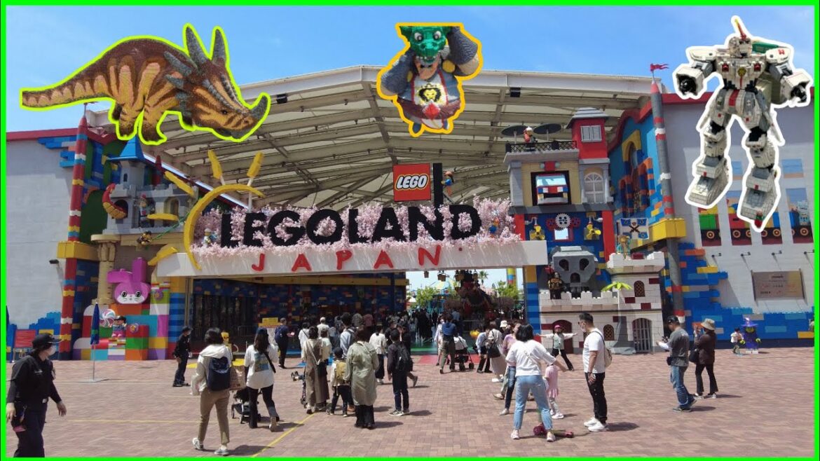 Legoland Japan | Miniature Japan made entirely of Lego | Nagoya Vlog