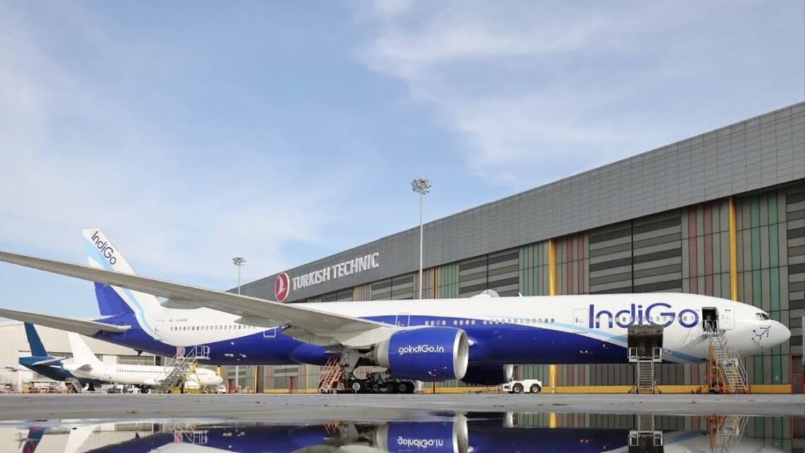 Indigo 6E’s first Boeing 777 300 ER