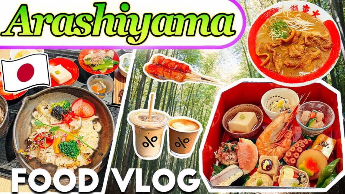 What To Eat in Arashiyama, KYOTO🇯🇵 MUST TRY Kaiseki+Temple+Bamboo forest+Cafe+Ramen (JAPAN VLOG) What To Eat in Arashiyama, KYOTO🇯🇵 MUST TRY Kaiseki+Temple+Bamboo forest+Cafe+Ramen (JAPAN VLOG)