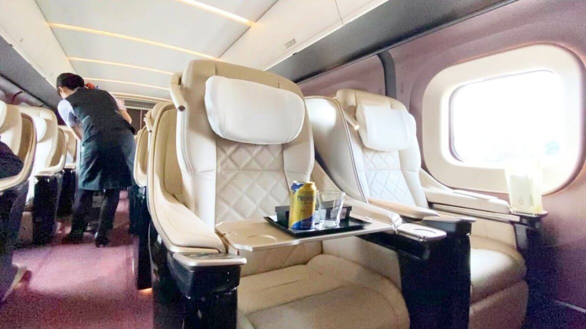 【グランクラス】新幹線「かがやき」のファーストクラスで爆食してみた。 【グランクラス】新幹線「かがやき」のファーストクラスで爆食してみた。