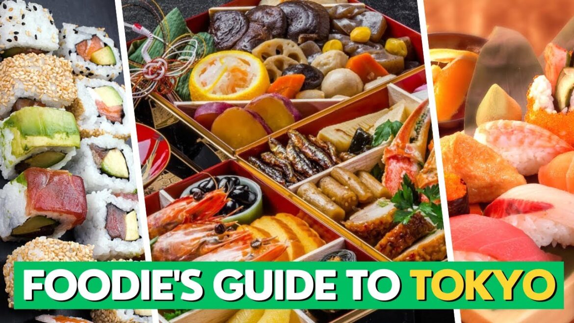 “FOODIE’S GUIDE  TO TOKYO “ "FOODIE'S GUIDE  TO TOKYO "