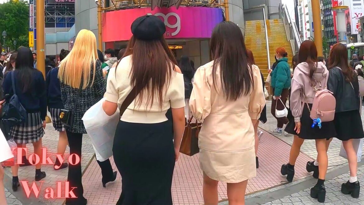 Tokyo walking tour.  arrange【4K】2023-3. Harajuku, Shibuya, etc.
