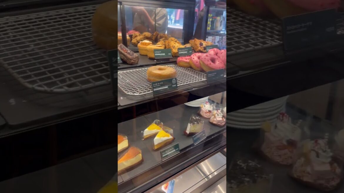 일본 도쿄 스타벅스 Tokyo Starbucks #shorts