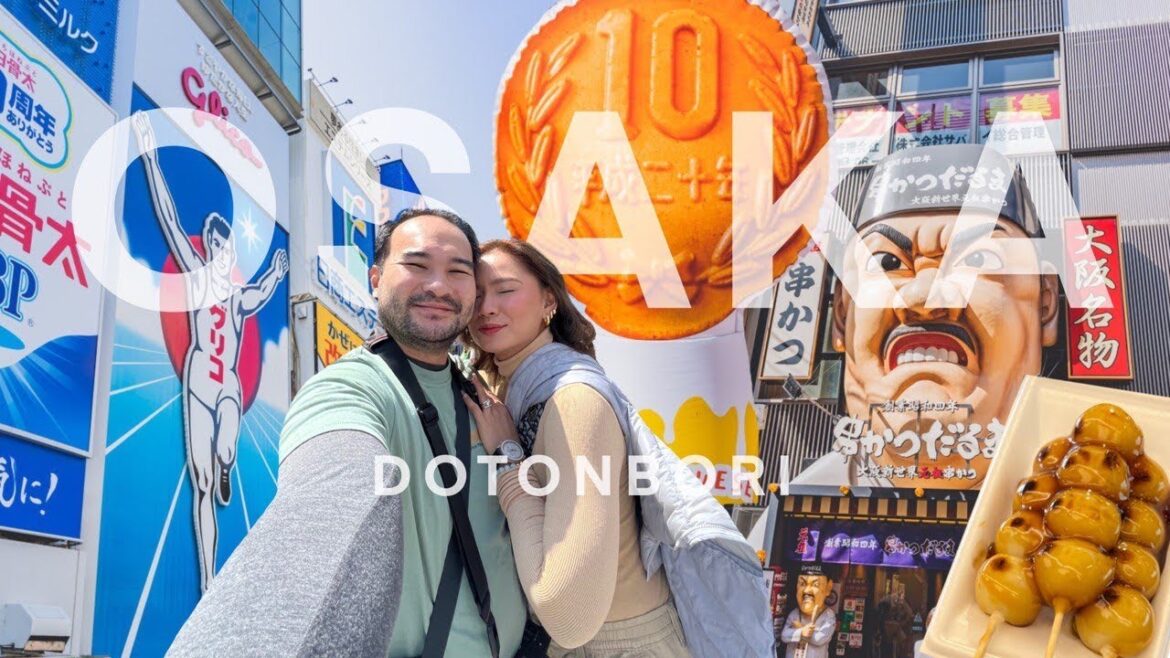 JAPAN VLOG | Dotonbori Food Crawl | Trying Osaka Specialties