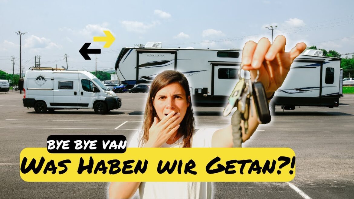 Dieser AMERIKANISCHE WOHNWAGEN ist GRÖßER als meine Wohnung | Van Life USA