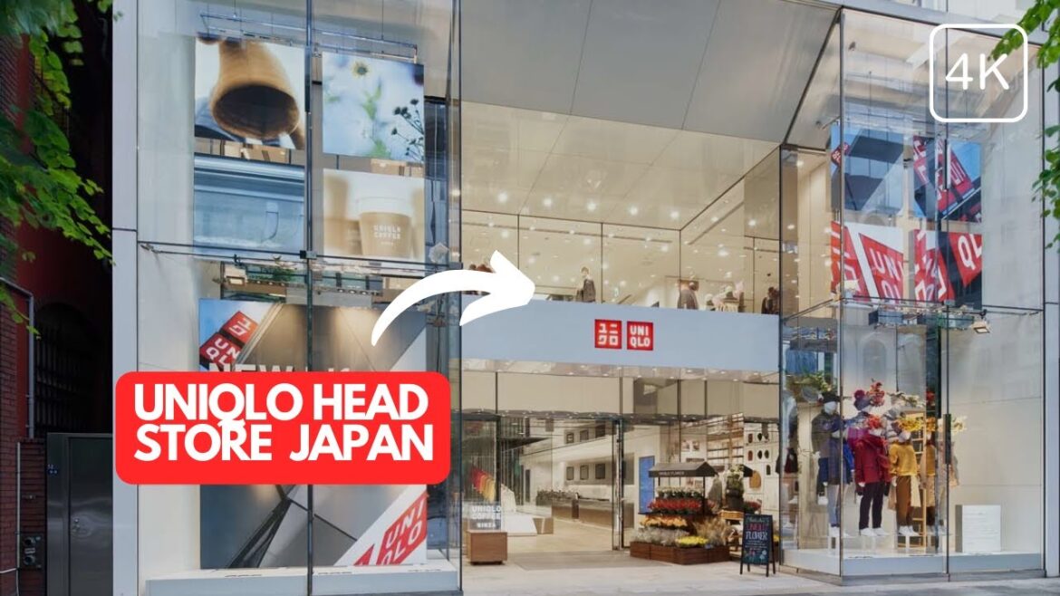 Checking Out Uniqlo's Flagship Ginza Tokyo Store 2023 | Walk Along Tour Vlog
