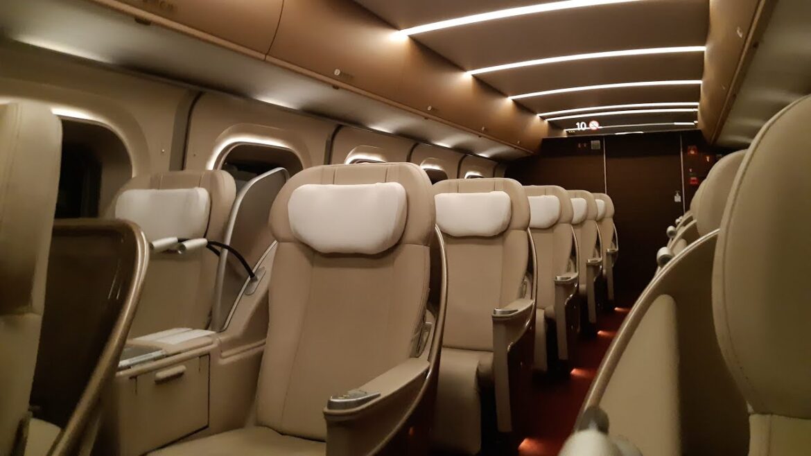 First Class Seat in Shinkansen! "Gran Class"