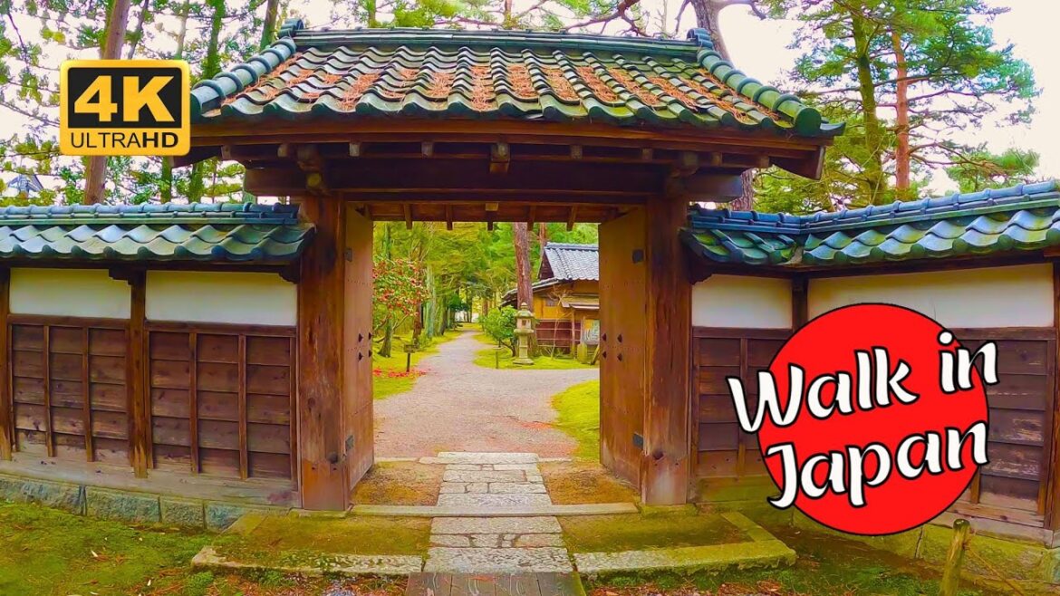 Historic Samurai House and Wealthy Lord Estate [4K 60 FPS]