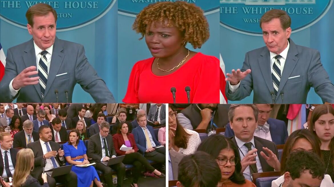 Breaking News: Press Secretary Karine Jean-Pierre and John Kirby’s Insider Briefing Breaking News: Press Secretary Karine Jean-Pierre and John Kirby's Insider Briefing