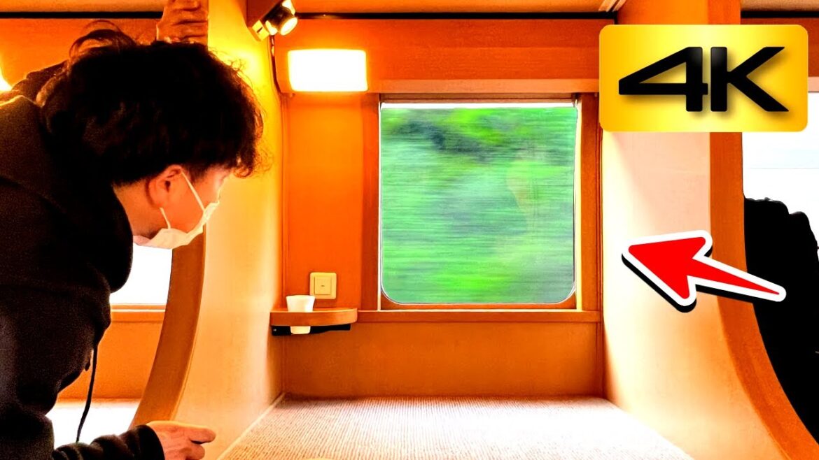 息をのむような絶景を堪能する旅。日本で唯一の寝台特急サンライズエクスプレスの快適な"ノビノビ座席"で神々の国出雲を目指す。夜行列車の本当の楽しさを味わう旅が凄すぎた！！#サンライズ出雲 #サンライズ