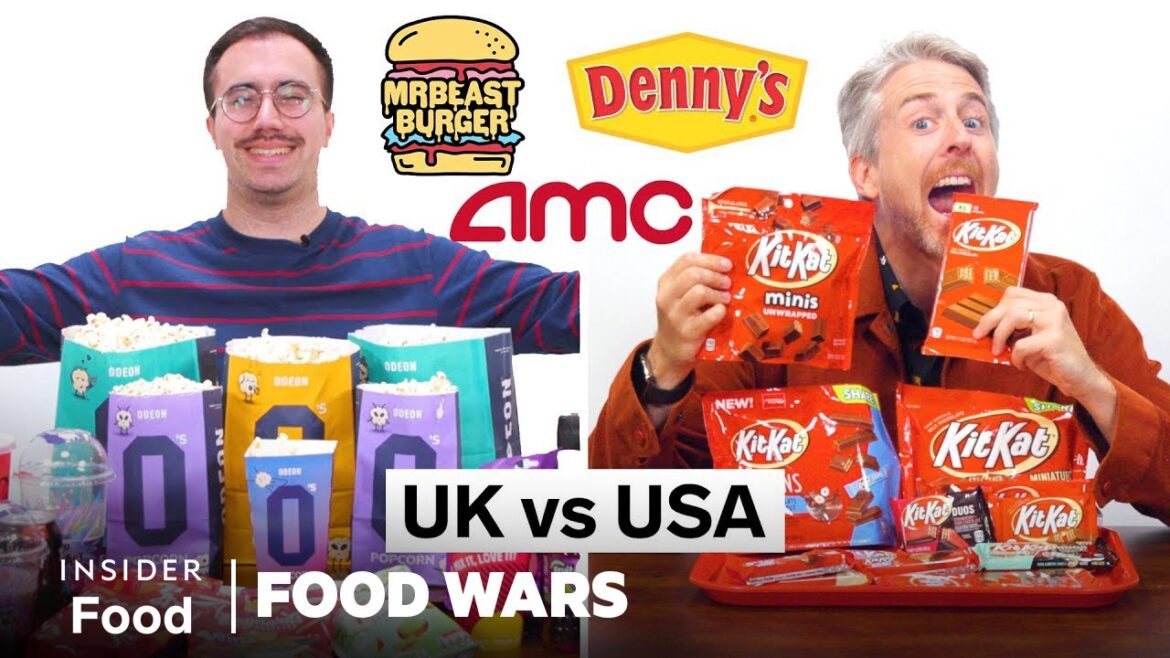 US vs UK Food Wars Season 4 Marathon | Food Wars | Insider Food