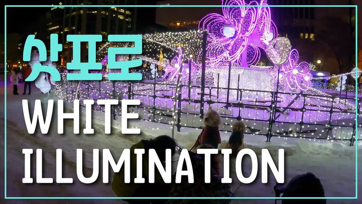 삿포로 화이트일루미네이션 #삿포로 #화이트일루미네이션 #Sapporo #Whiteillumination