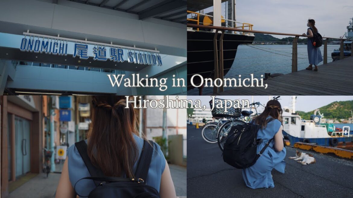 【尾道散策】商店街や海辺を散歩してきました。