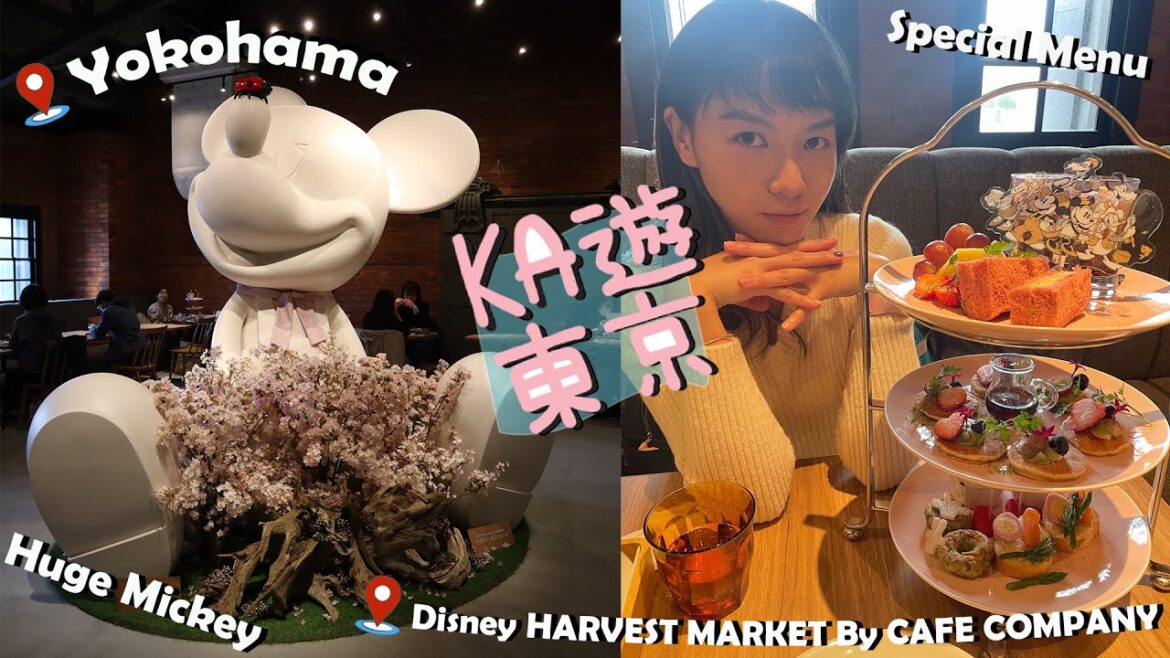【KA遊東京】EP3 橫濱Yokohama 🇯🇵| Disney HARVEST MARKET By CAFE COMPANY 🏰