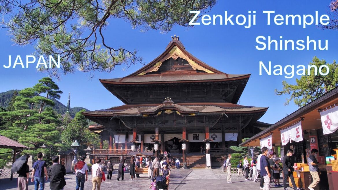 【JAPAN TRAVEL：NAGANO / ZENKO-ji Temple】National treasure and a famous spiritual spot in Shinshu　善光寺