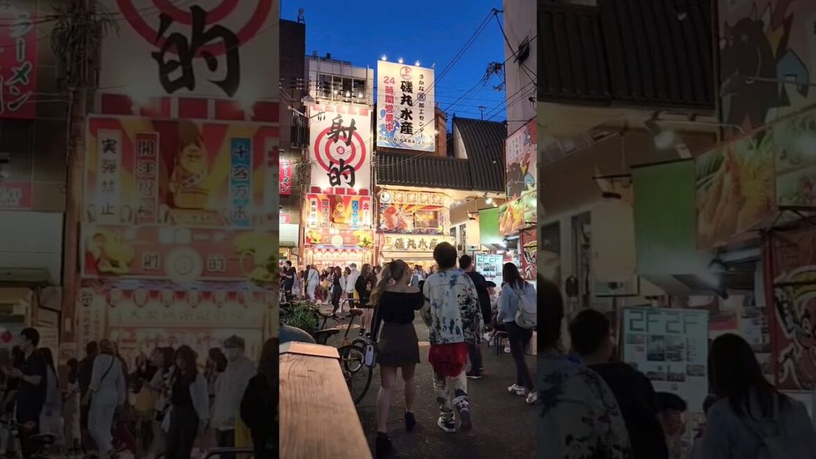 Explore Dotonbori at Namba Station Osaka Japan