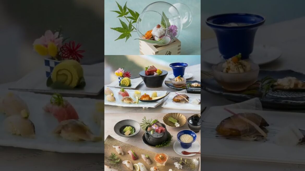 Enjoy a memorable sushi experience at Tomozuna 🥢 #shorts #sushi