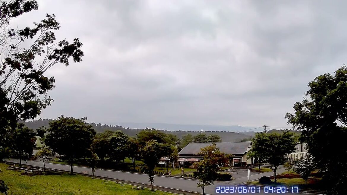 【HD画質】富士山ライブカメラ 2023.6.1-1朝霧高原 より(mt.fuji  live  camera)　＃富士山　＃ライブカメラ　＃朝霧高原