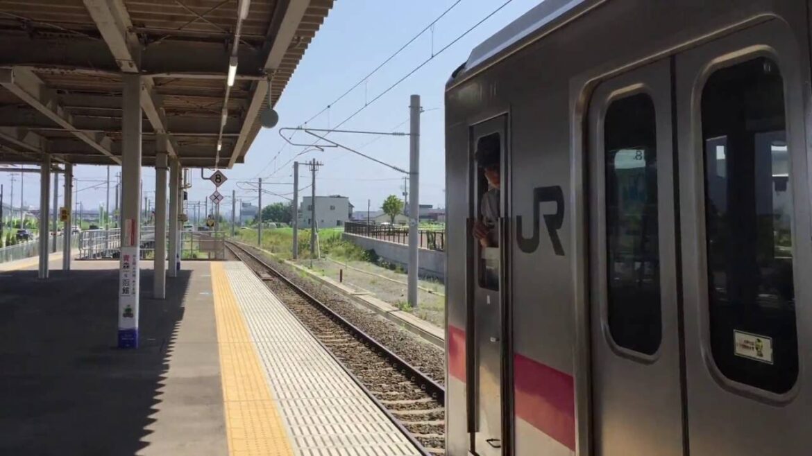 奥羽線新青森駅から弘前駅8倍速 Ou Line Time-lapse - Aomori, Japan